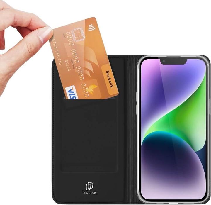 Immagine prodotto Dux Ducis Custodia Skin Pro Card Wallet per iPhone 15 - Nero (Apple iPhone 15)