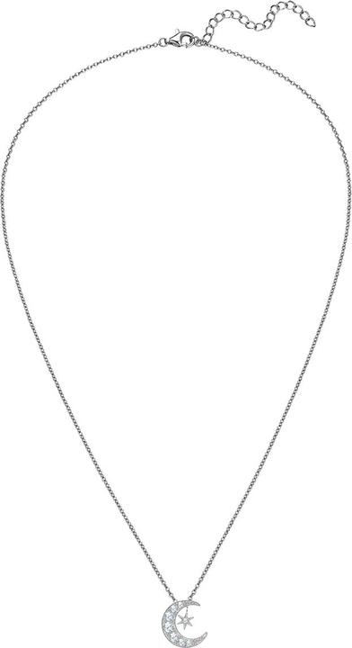 Actual product image Rafaela Donata Ladies necklace moon/star sterling silver - 35322 (Sterling Silver, 42 - 47 cm)