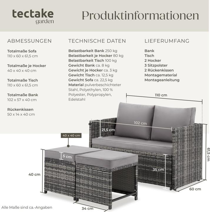 Produktbild tectake Monopoli