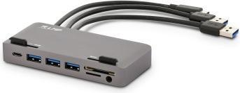 Produktbild LMP Attach Dock Pro 10 Port SG,Mini-DP,HDMI (USB-C, 10 Ports)