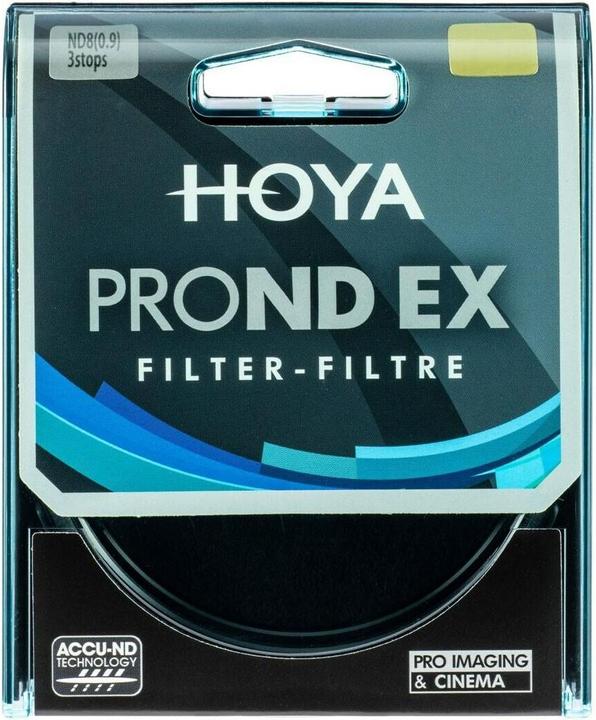Actual product image Hoya PRO ND EX 8 Filter (55 mm, Neutral density filter)