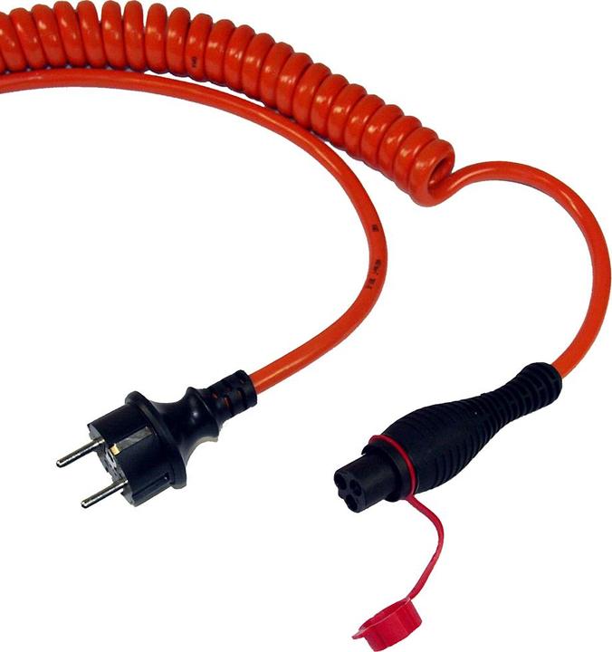 Actual product image Votronic 2305 230 V spiral connection cable with plug-in coupling and mains plug (2 m)