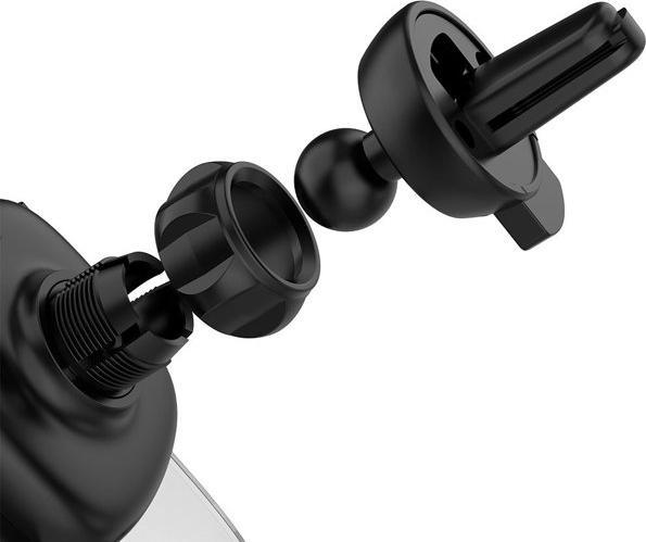 Actual product image Dudao F8Max phone holder for air vent (black)