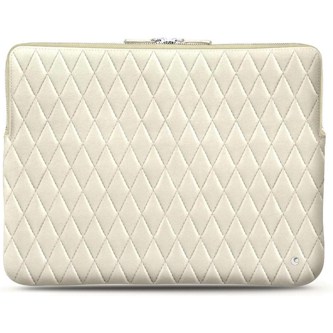 Noreve Lederhülle, Notebooktasche, Weiss