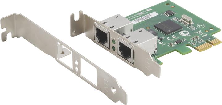 Actual product image HP Allied Telesis AT-2911T/2-901 Dual Port 1GbE NIC (PCI-E x1)