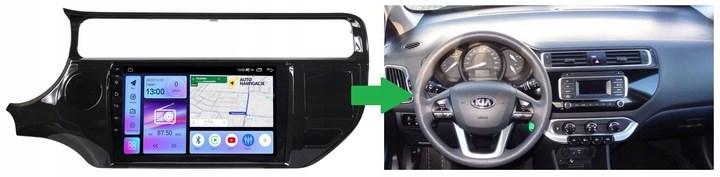 Actual product image No Name RADIO GPS NAVIGATION KIA RIO III 2015-2018 ANDROID (9")