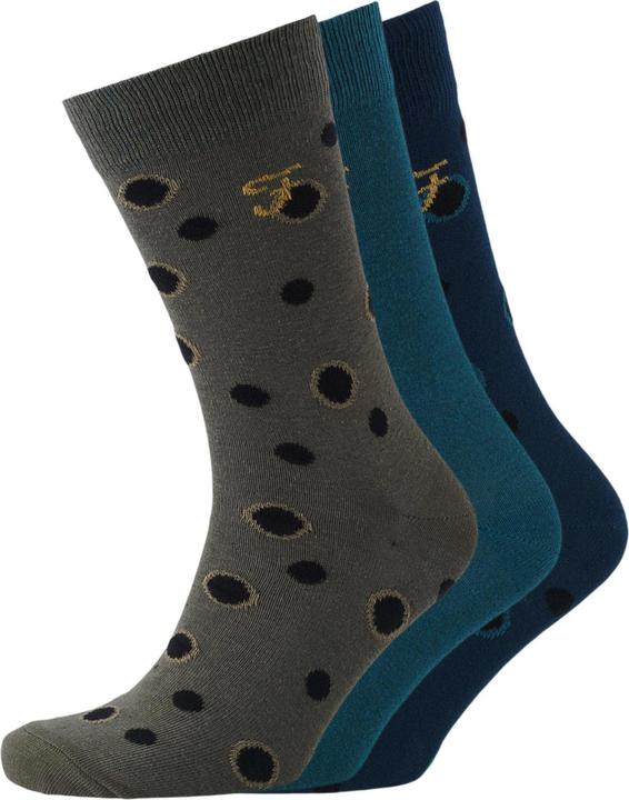 Actual product image Farah Mens Norton Socks (Pack of 3) (pack of 3, One size)