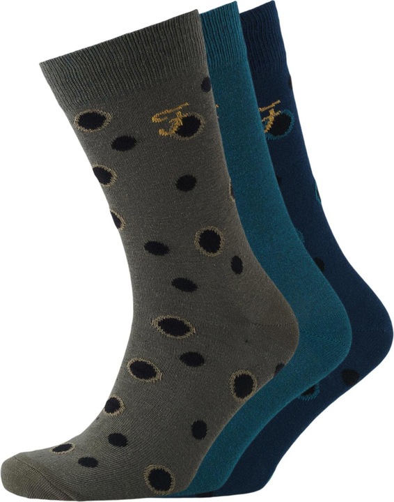 Image du produit Farah Chaussettes Norton pour hommes (pack de 3) (Lot de 3, Taille unique)
