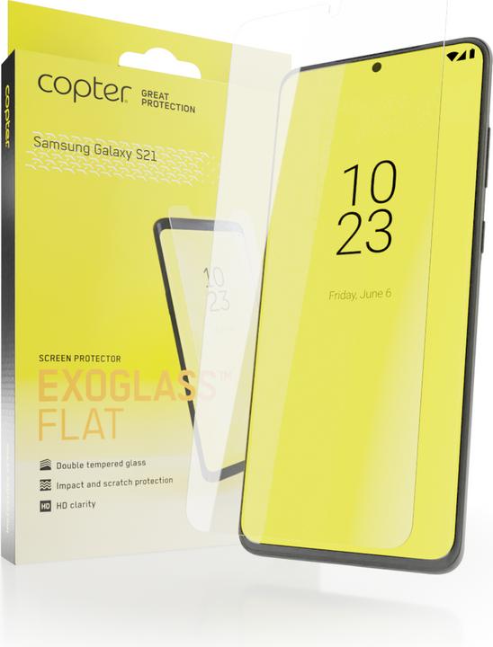 Copter Samsung Galaxy S21 5G Exoglass Screen Protector (Samsung Galaxy S21)