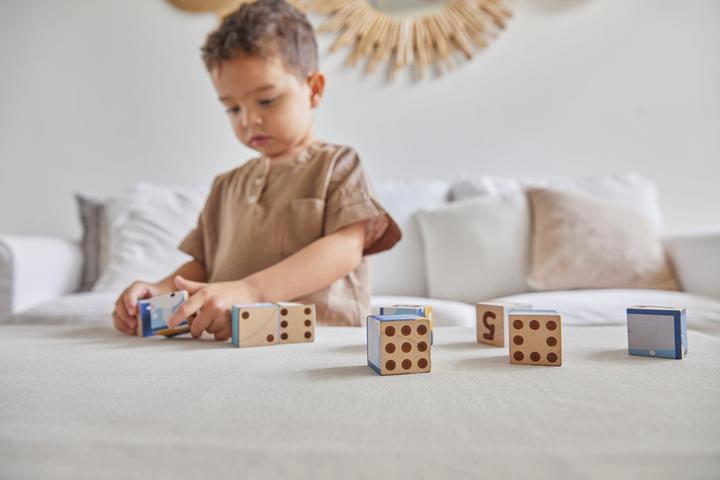 Produktbild Plantoys Tier Würfelpuzzle (9 Teile)