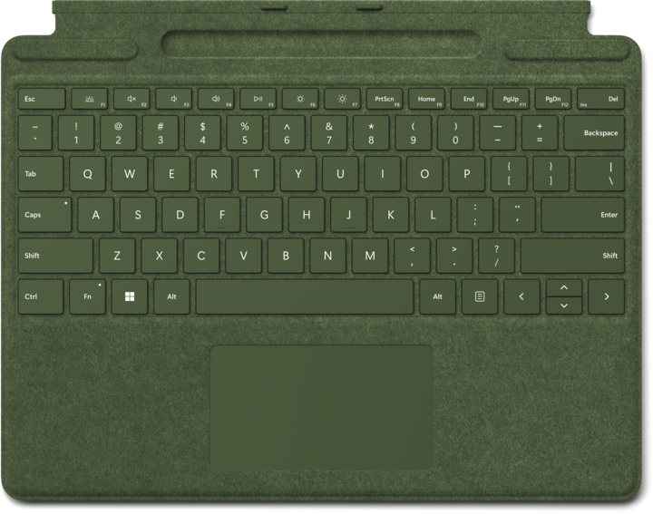 Productafbeelding Microsoft Surface Pro Signature Keyboard Forest met Slim Pen 2 8X6-00125 (NL, Docking)