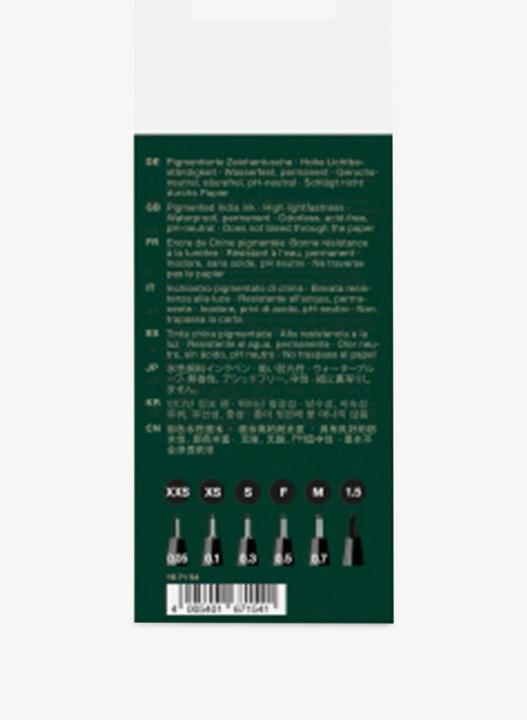 Image du produit Faber-Castell Feutre (Noir, 6 x)