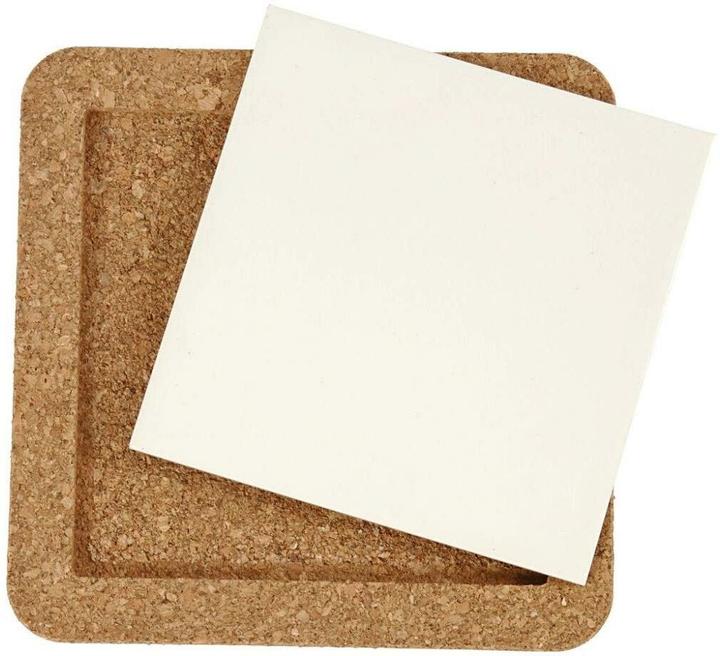 Produktbild Magni UntersetzermitKorkrahmen (2 x, Pfannenuntersetzer)