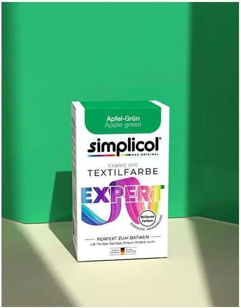 Actual product image Simplicol Textile colour expert (Apple green, 150 ml)