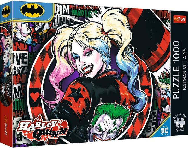Immagine prodotto Trefl Puzzle Premium Plus 1000 - Marvel Harley Quinn (1000 pezzi)
