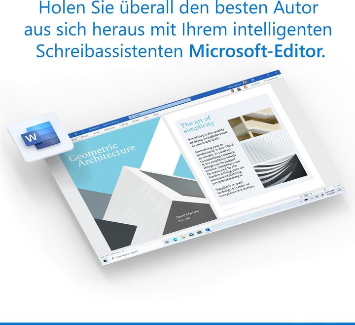 Produktbild Microsoft 365 Single (1 User, 12 Monate)