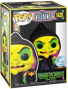 Immagine prodotto Funko POP! Disney Villains Blanche-Neige - Regina cattiva mascherata con corvo Lumière Noire Esclusivo