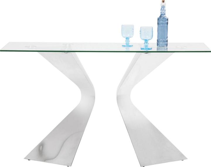 Immagine prodotto Kare Design Console Gloria Chrome (140 x 45 x 140 cm)