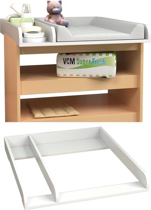 Produktbild VCM Universeller Wickelaufsatz für Kommoden Malira M