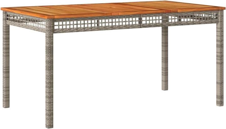 Produktbild vidaXL Garten Essgruppe (140 x 80 x 74 cm)