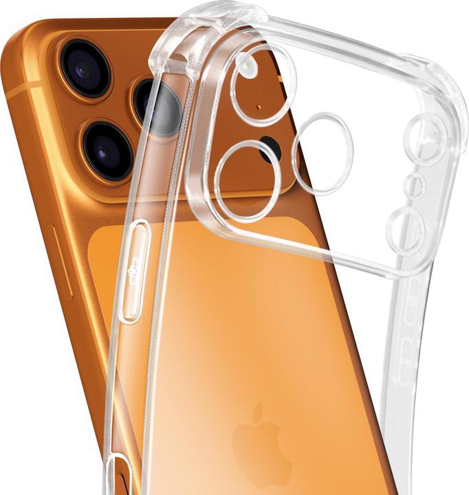 Produktbild Mayaxess Silikonhülle iPhone 17 Pro Max mit verstärkten Ecken (Apple iPhone 17 Pro Max)