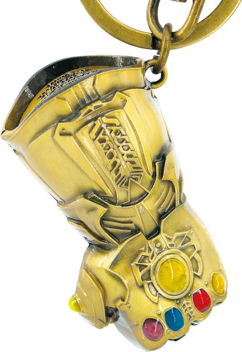 Actual product image Monogram Int. Marvel porte-clés métal Infinity Gauntlet