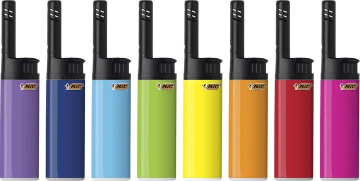 Immagine prodotto Bic Accendino ibrido J38 da parete, assortito, confezione da 2, tipo