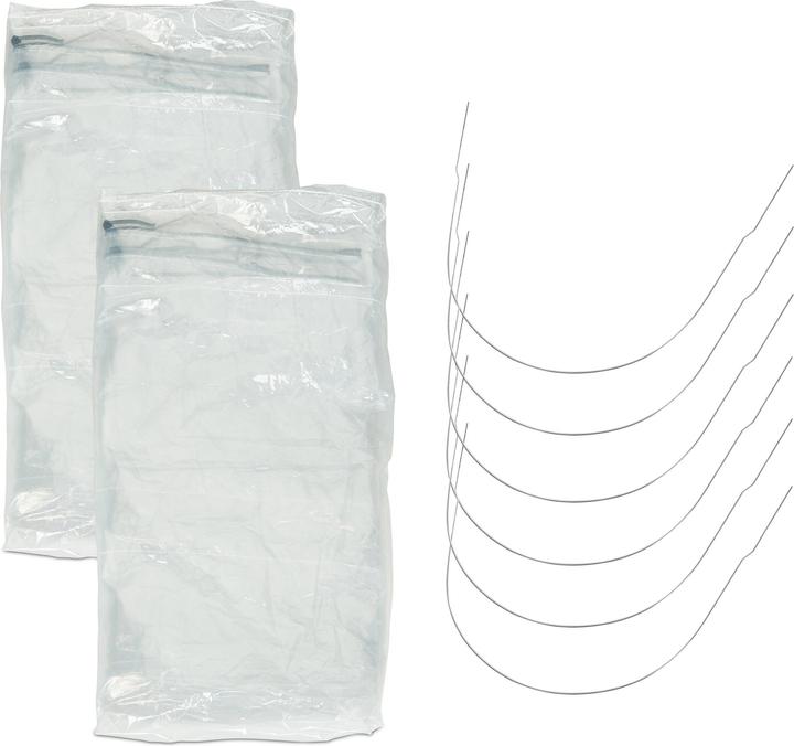 Produktbild Relaxdays 2x Folientunnel