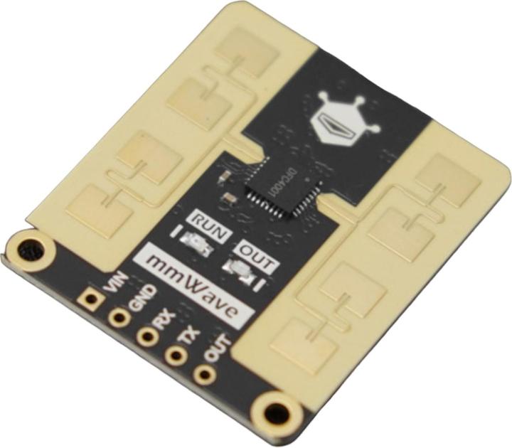 Actual product image DFRobot 25m C4001 24GHz mmWave radar motion and speed detection