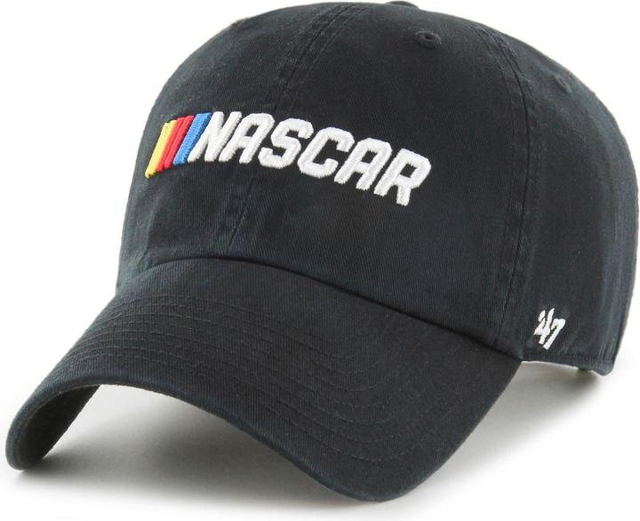 Produktbild 47 Brand Strapback Cap - Nascar Logo Schwarz