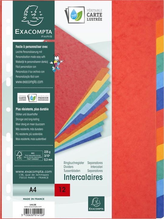 Produktbild Exacompta Register