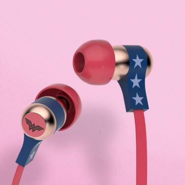 Actual product image Tribe DC Comics - Stereo In-Ear Earphones with Remote Control and Microphone I Comfortable Earphones (Cable)