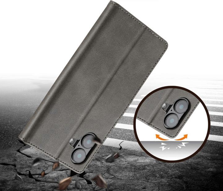 Produktbild Cover-Discount iPhone 16 Plus - LC.IMEEKE Leder Etui Hülle (Apple iPhone 16 Plus)