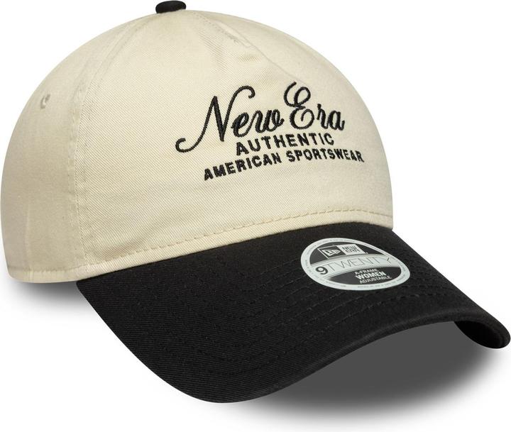 Produktbild New Era 9Twenty Strapback Damen Cap - Brand Script Beige