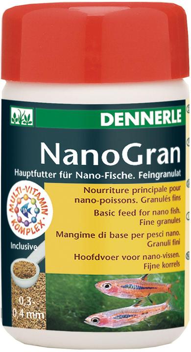 Dennerle Nano Gran 100ml/55g (Zierfische, Süsswasserfisch, 100 ml)