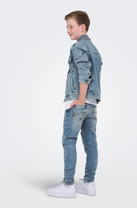 Immagine prodotto Only & Sons Junior OSJYOKE Mid Rise Verjüngt Jeans Slim Fit Jeans (176)