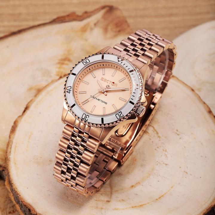 Actual product image Sector Womens Watch Time Display Only Analogue Case 35mm Limited Edition Collection 230 Gift for Women (35 mm)
