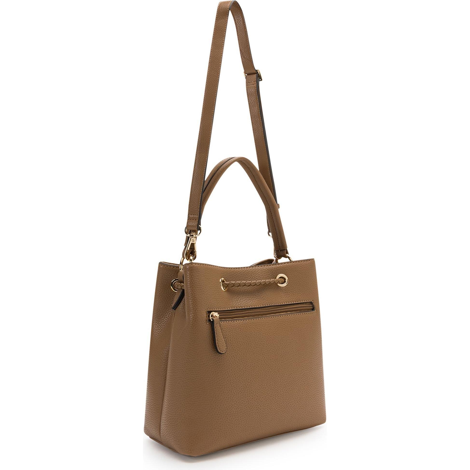 Thumbnail - L.Credi, Handtasche, Nova Schultertasche 22 cm, Beige