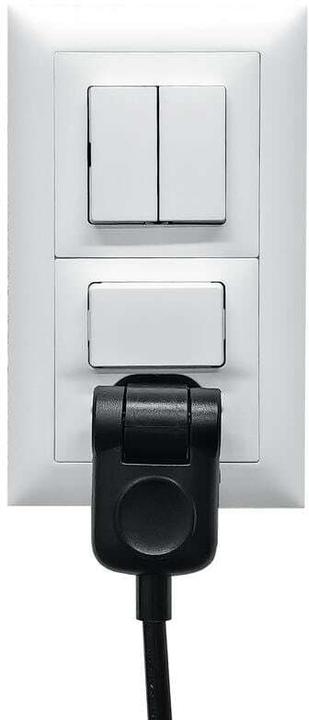 Actual product image Steffen Extension cable with lynch pin Td 3G1.0mm² 3m T12-T13 IP20 black (3 m, Type 13)