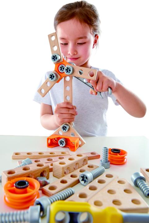 Actual product image Hape Inventor Starter Set
