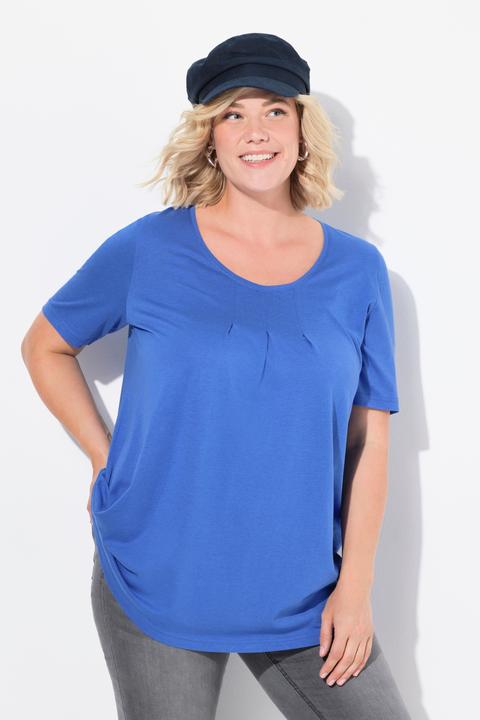 Actual product image Ulla Popken Essential Front Pleat Tee (42, 44)