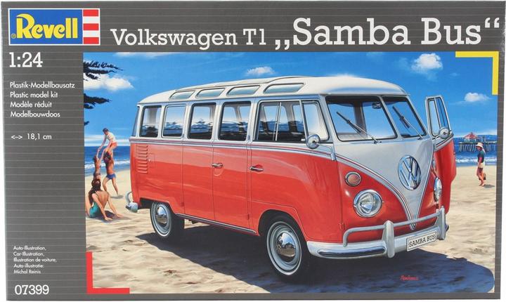 Actual product image Revell VW T1 Samba Bus