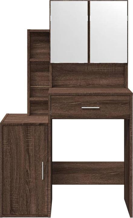 Produktbild vidaXL Schminktisch mit Schrank (80 x 35 x 132 cm)