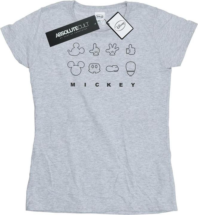 Produktbild Disney Mickey Mouse Deconstructed TShirt (S)
