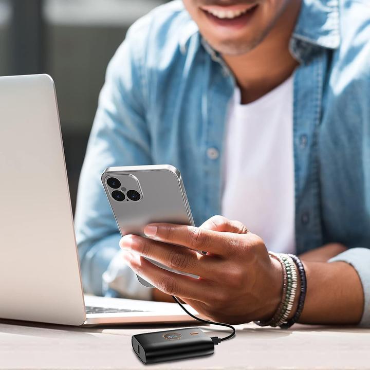 Actual product image Bogseth Powerbank mit Schnellladefunktion (10000 mAh, 22.50 W)