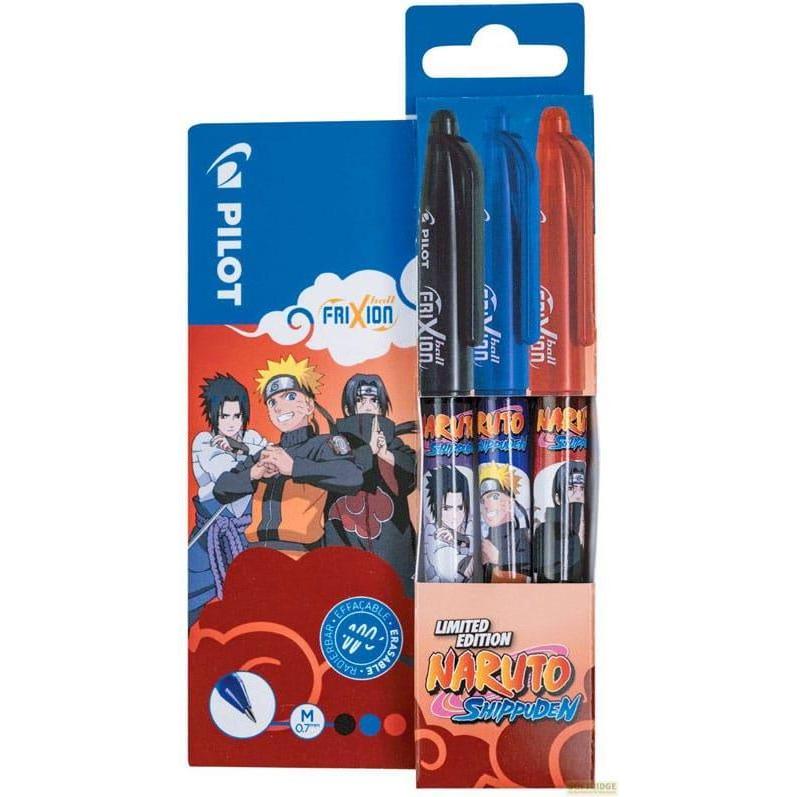 Pilot, Schreibstifte, Naruto (Mehrfarbig, 3 x)