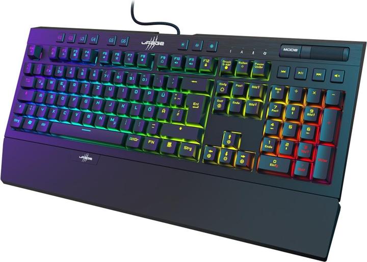 Image du produit Urage Clavier de jeu Exodus 900 mécanique, touches rouges (DE, Filaire)
