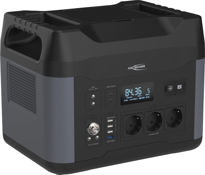 Ansmann PS2200AC (1408 Wh, 17.84 kg)