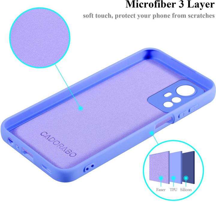 Image du produit Cadorabo Housse pour Redmi Note 12S TPU avec protection liquide en silicone (Xiaomi Redmi Note 12S)