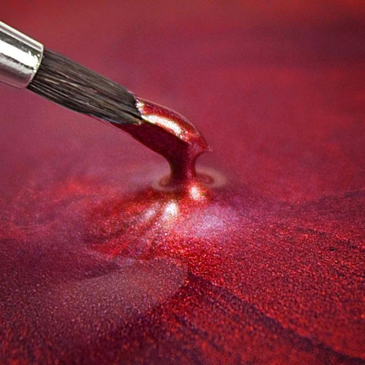 Image du produit Rainbow Dust RD Peinture alimentaire métallique rouge 25ml